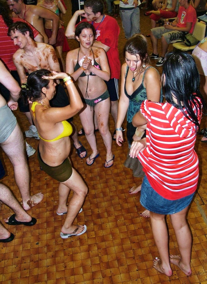 College initiations crazy parties. part 2