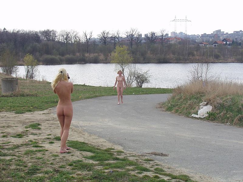 Naked girl at public 06