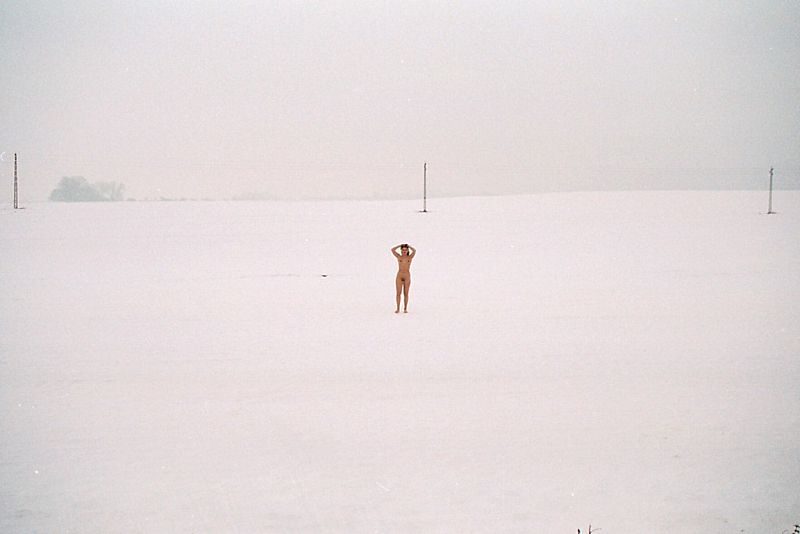 Naked girl at public 06
