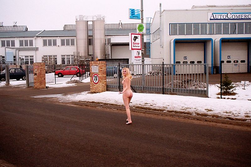 Naked girl at public 06