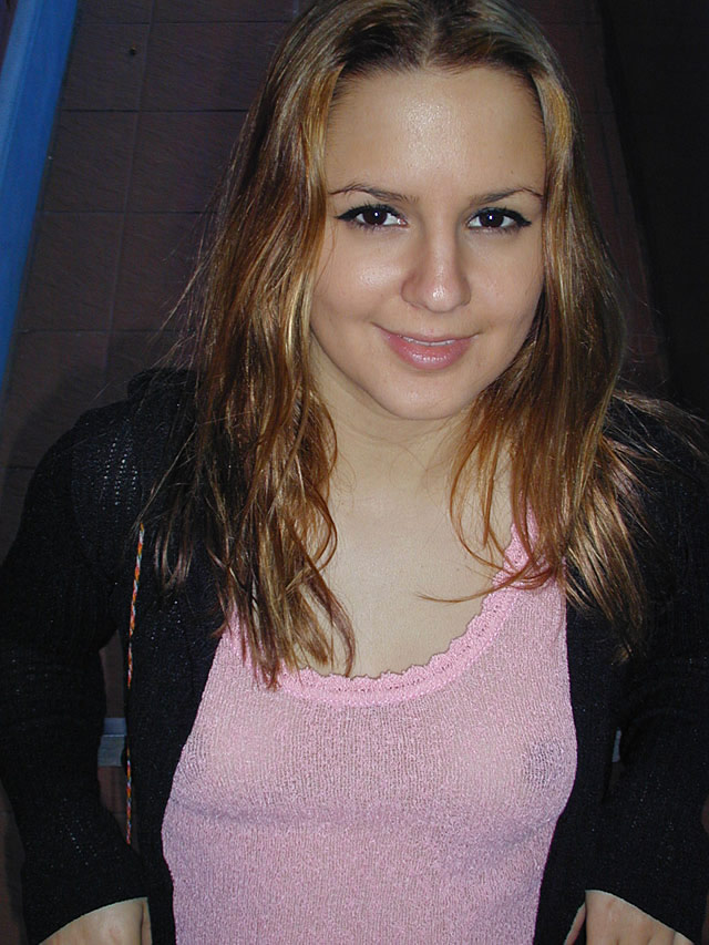 Amira nude in public