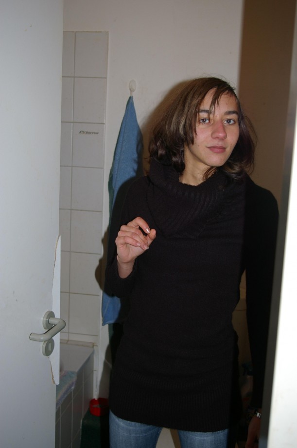 Homemade - young girlfriend in bathroom 65