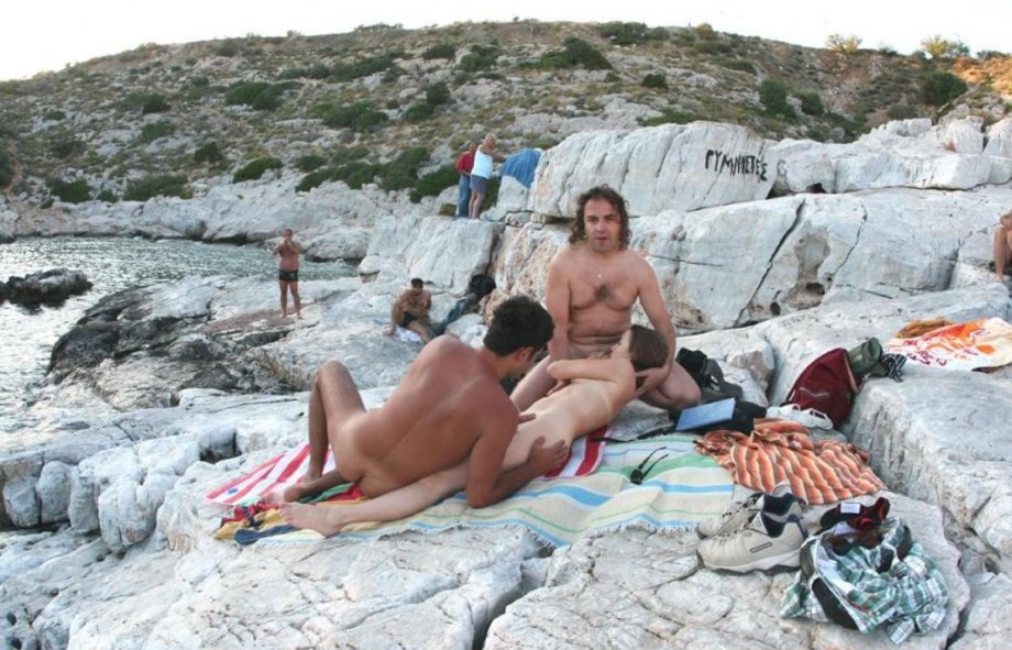 Fucking at nudist beach (from greece) -51215