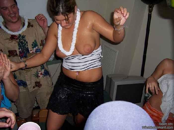 A girl at a party 52 