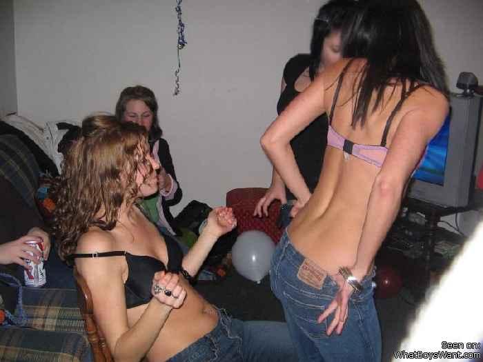 A girl at a party 45 