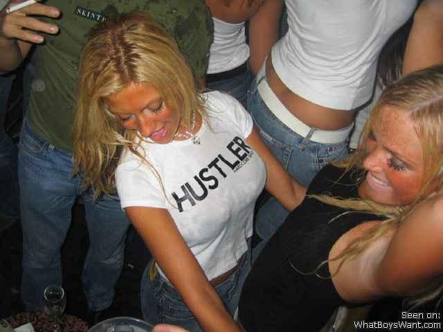 A girl at a party 18 