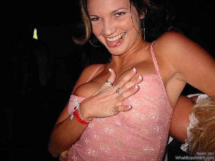 A girl at a party 18 