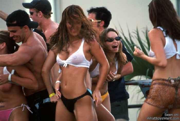 A girl at a party 18 