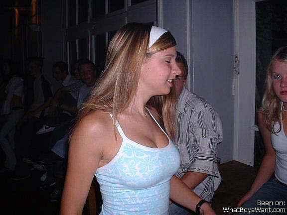 A girl at a party 22 