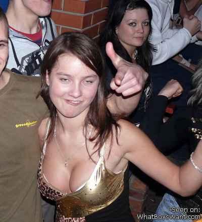 A girl at a party 8 