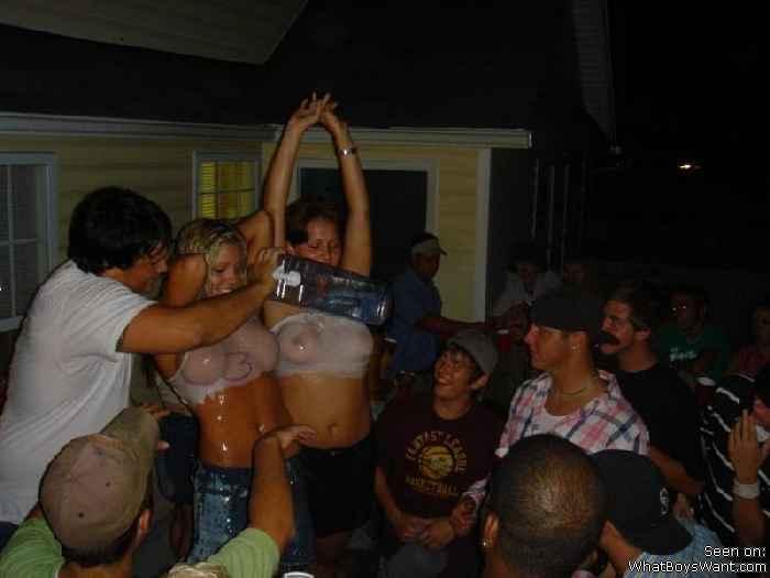 A girl at a party 8 