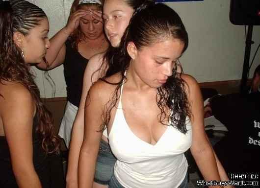 A girl at a party 5 