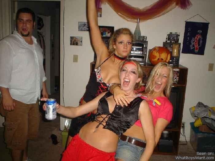 A girl at a party 3 