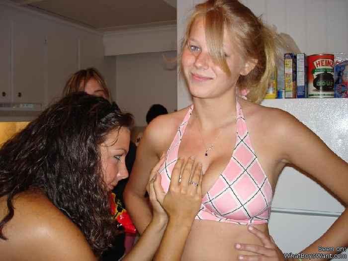A girl at a party 4 