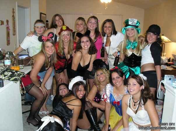 A girl at a party 2 