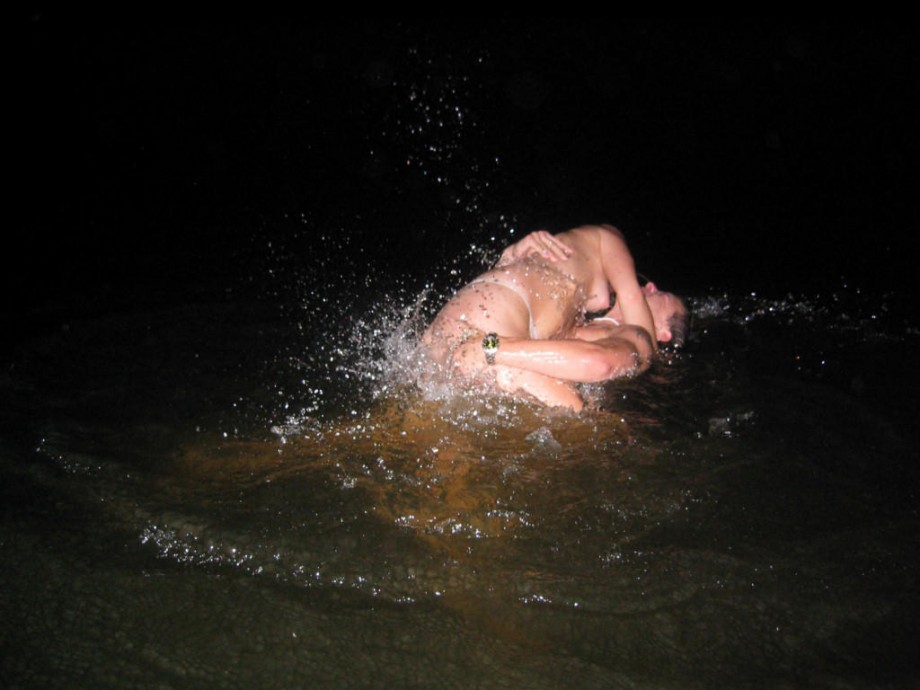 Hot, wet, amateurs. swimmers and skinny dippers 