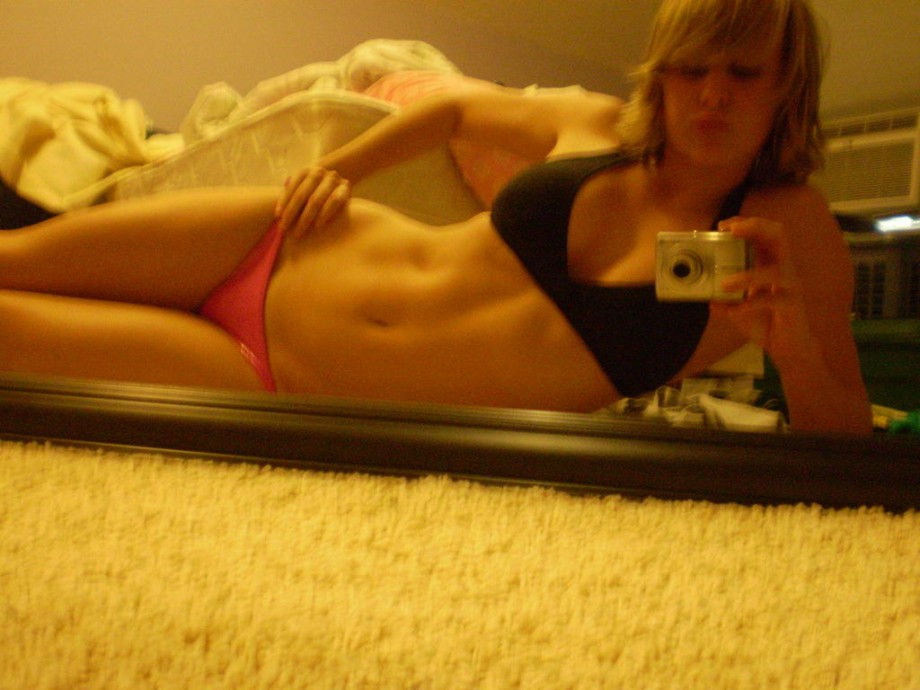 Tight athletic teen body - self pics