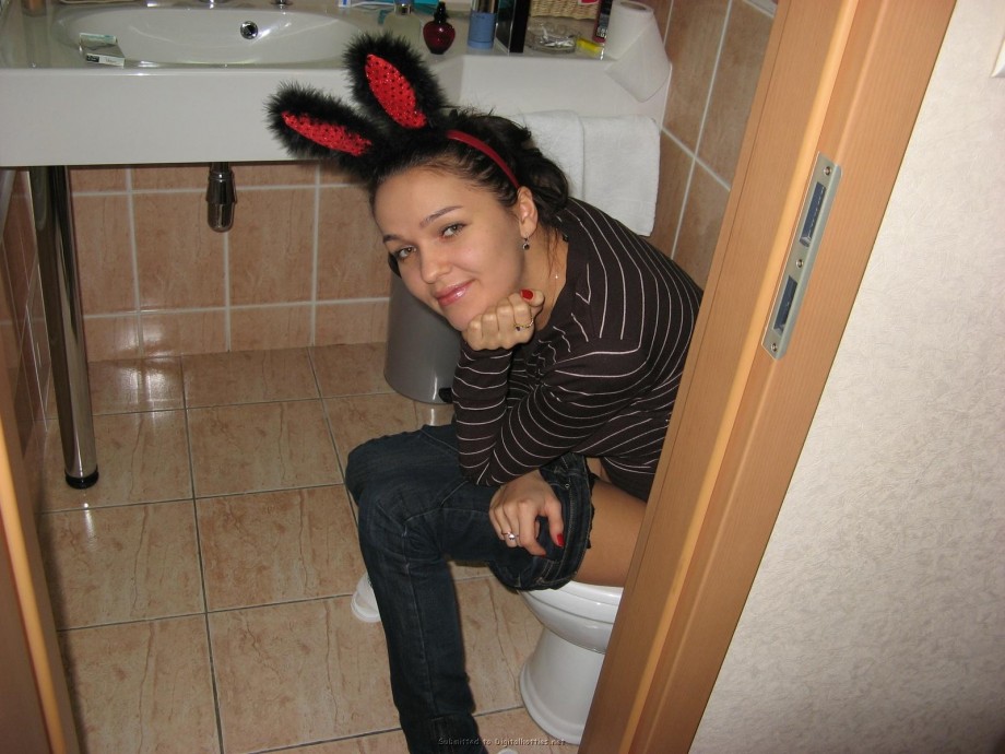 Young sweet amateur bunny 