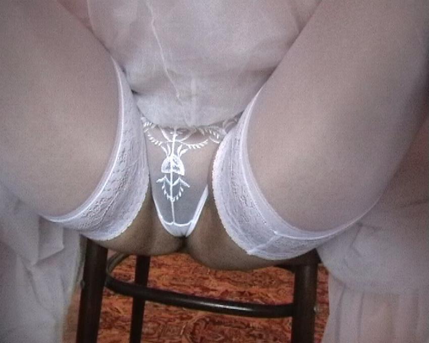 Wedding upskirt