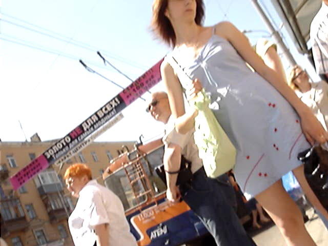 Streets upskirt voyeur spy 035 