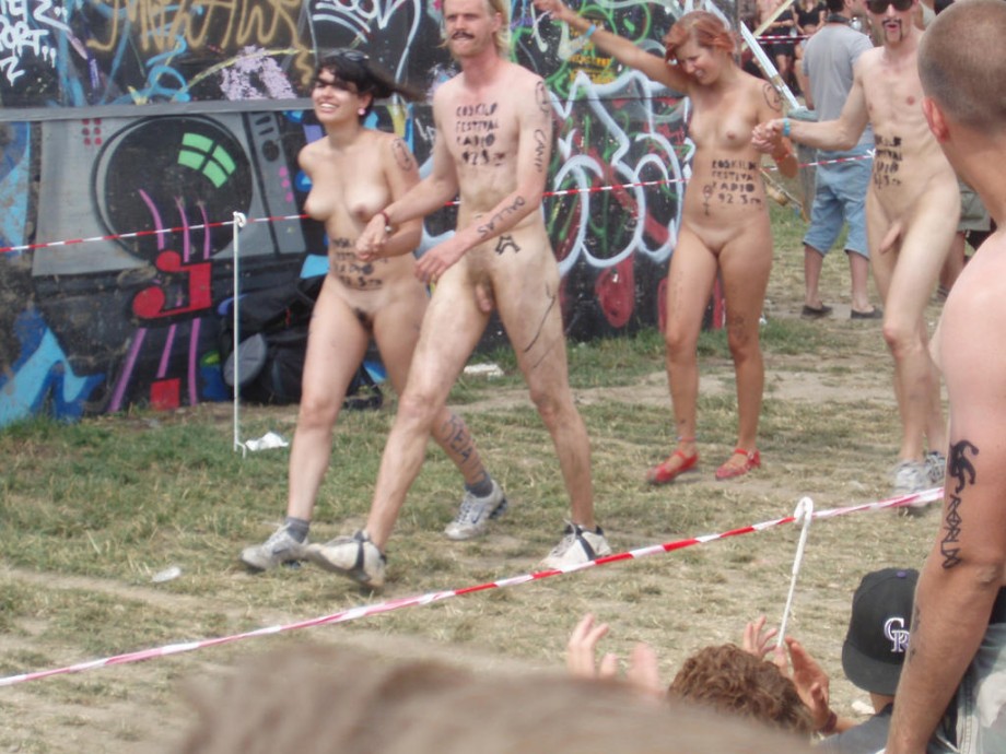 Roskilde naked run 2008 