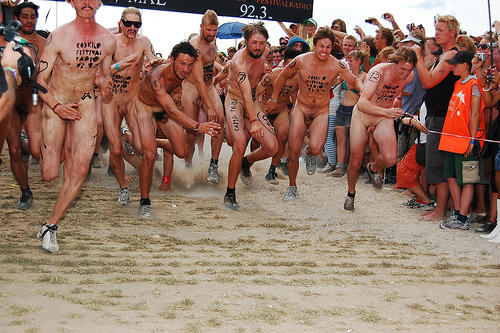 Roskilde naked run 2008 