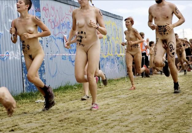 Roskilde naked run 2008 