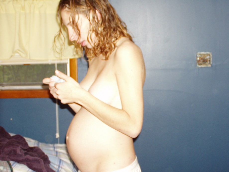 Pregnant teen girlfriend lactating