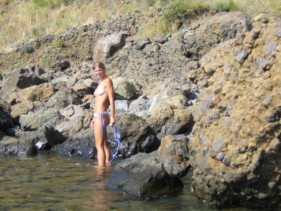 The beach - outdoor nude