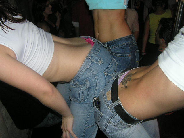 Hot teens stripping in the dance club 4 