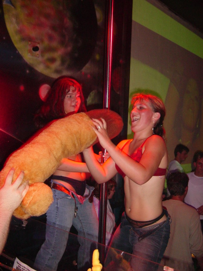 Hot teens stripping in the dance club 4 