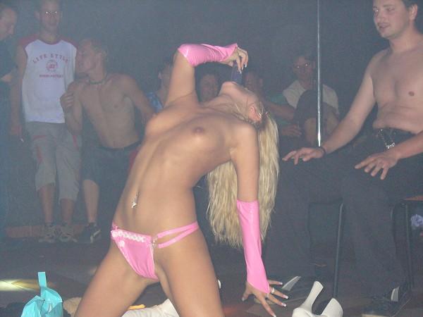 Hot teens stripping in the dance club 3 