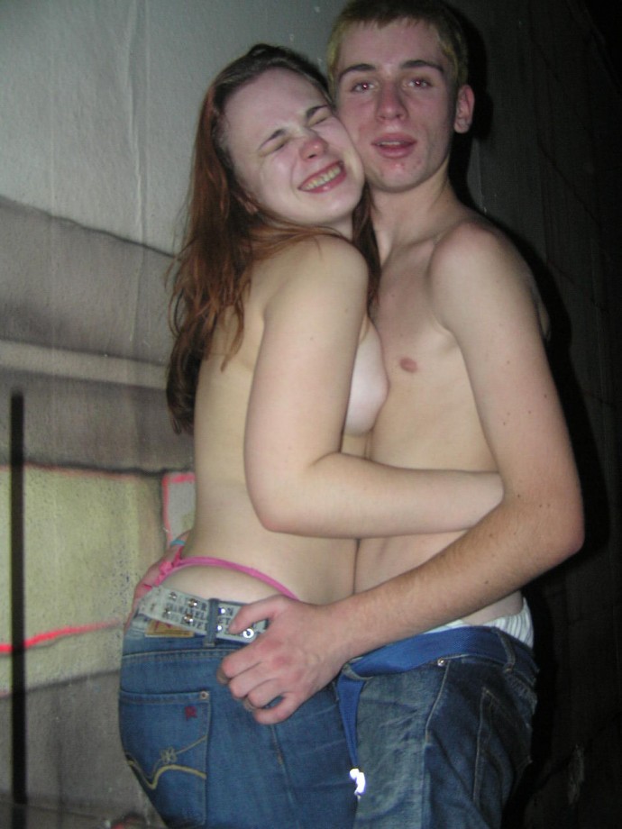Hot teens stripping in the dance club 3 