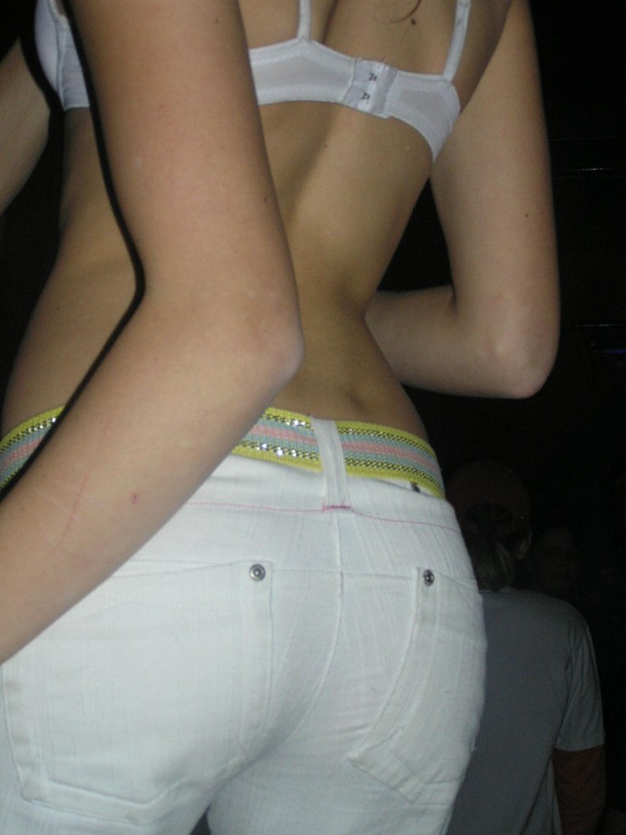 Hot teens stripping in the dance club 3 