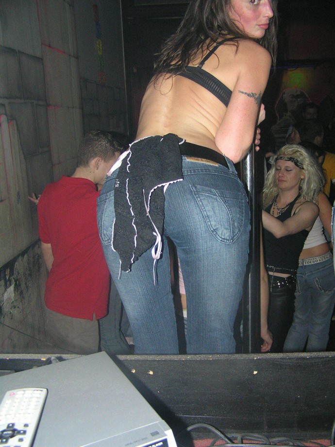 Hot teens stripping in the dance club 3 