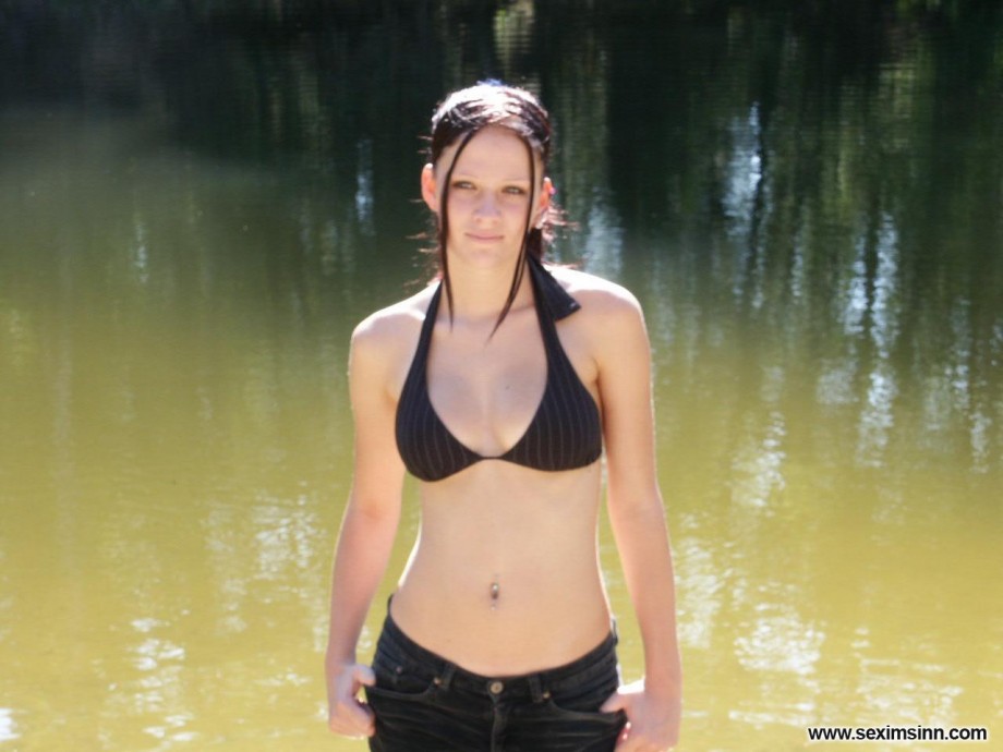 Nice ex girl chantal at the lake 