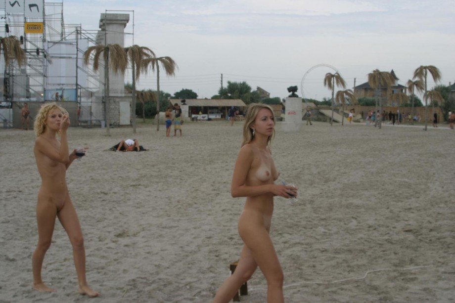 Nude in public 