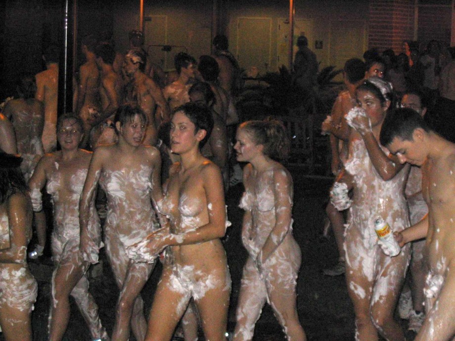 Students and their college outdoor initiations