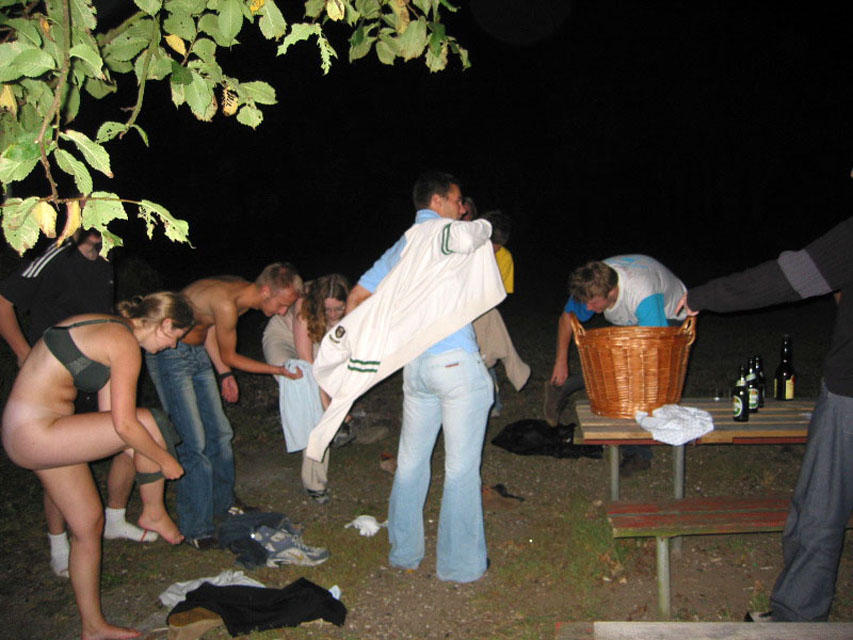 Students and their college outdoor initiations 2