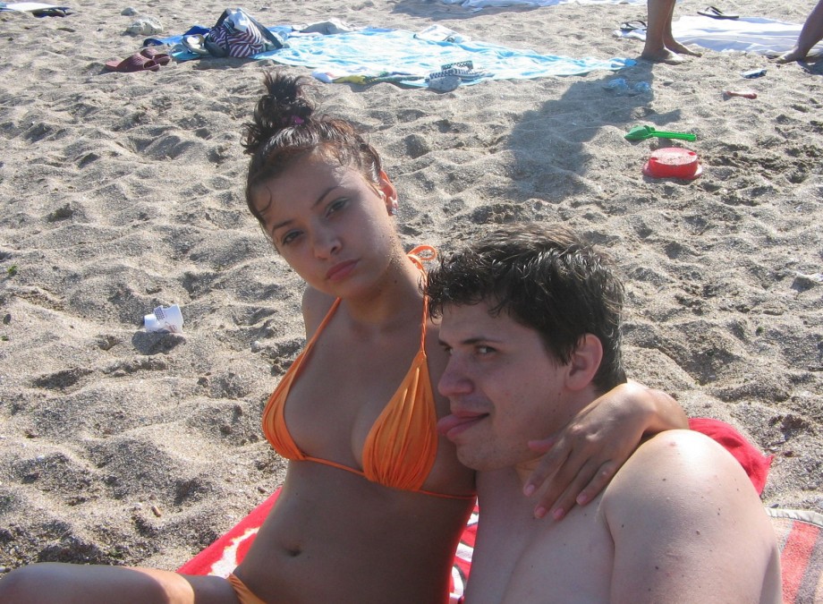 Bulgarian couple on the beach