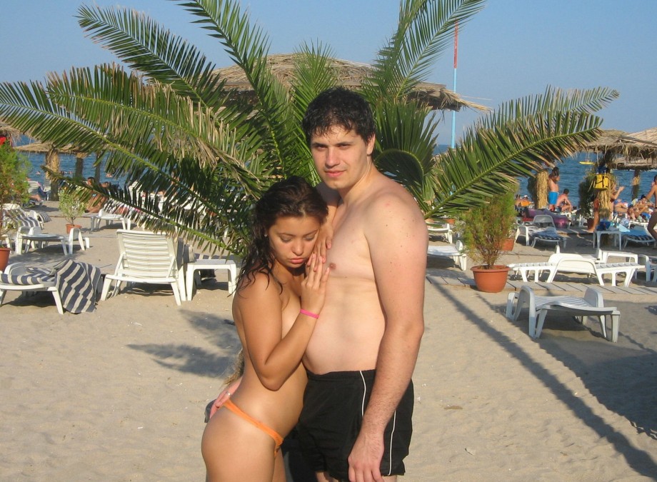 Bulgarian couple on the beach