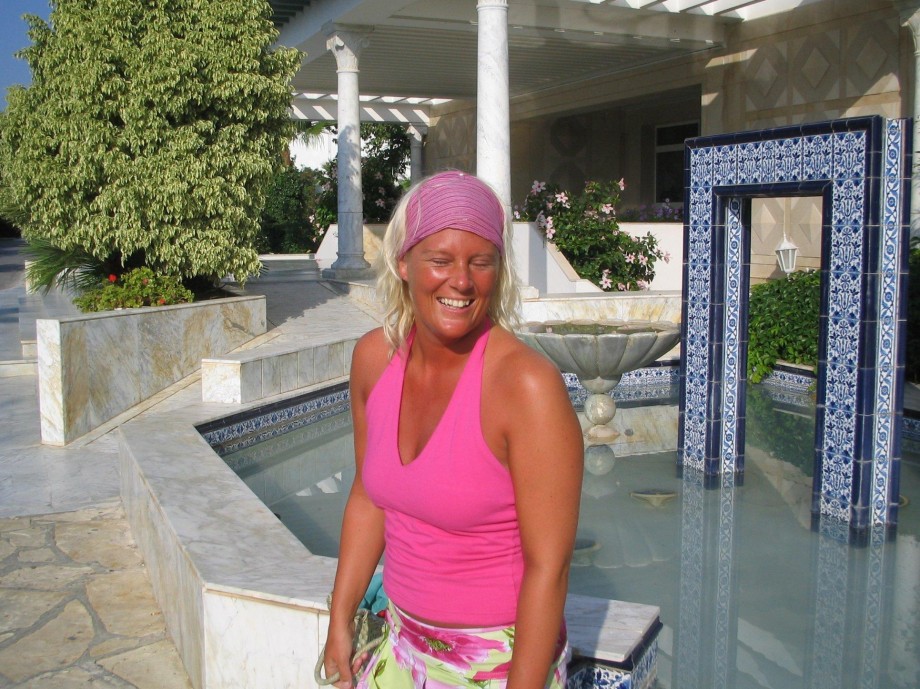 Holiday  in tunesia - swedish girl