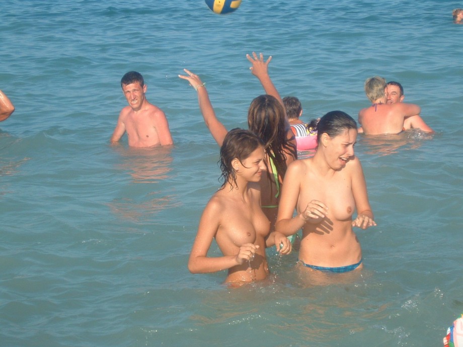 Girlfriend on the beach