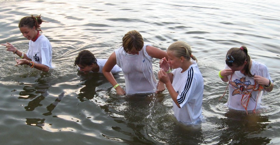College initiations: wet games. part 4. 