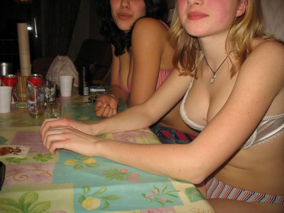 Amateurs: strip poker. part 2. 