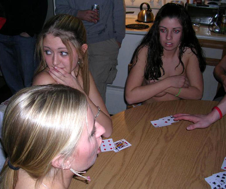 Amateurs: strip poker. part 2. 