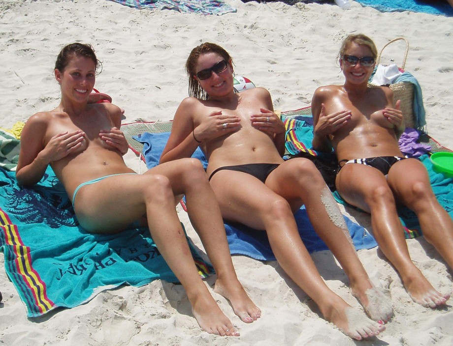 Amateurs: handbras on the beach. part 1. 