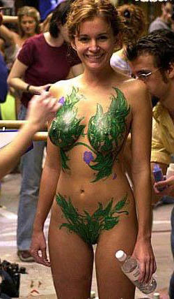 Amateurs: body art. part 2. 