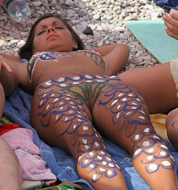 Amateurs: body art. part 2. 