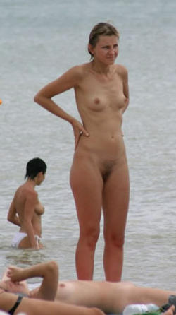 Amateurs: naked on the beach. part 6. 